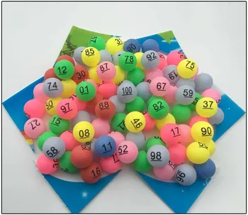 1-100 digitalni broj izvlačenje loptu ublažavanje наградной loptu je lopta za ping-pong eudcational igračka na poklon