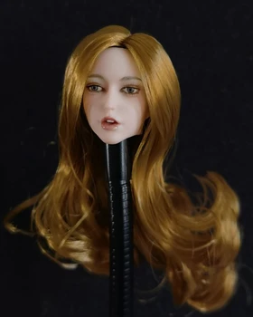 1/6 Skala Sasha Pivovarova Model Girl Head Sculpt Pogodno za 12 