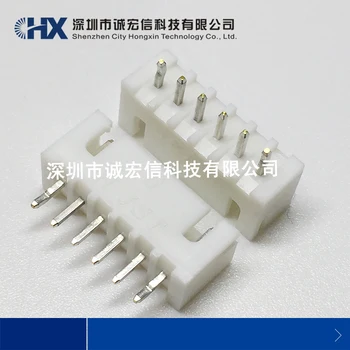 10 kom./lot, B6B-XH-A (LF) (SN), Korak 2,5 mm, 6-pinski konektor za povezivanje žica na ploči, Обжимные konektorima, Original na lageru