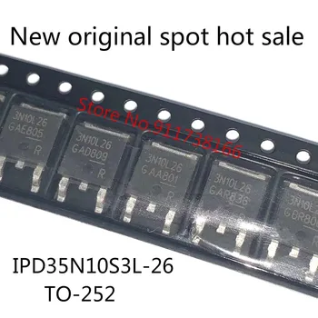 10 Kom./lot, novi izvorni poredak lampa 3N10L26 IPD35N10S3L-26 TO-252 100V 35A MOS