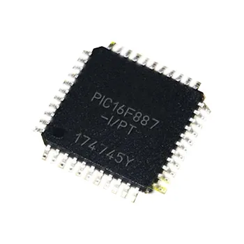 10 KOM. PIC16F887-I/PT TQFP-44 16F887 8-bitnih mikrokontrolera CMOS na temelju flash memorije