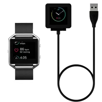 100 kom. Izmjenjivi USB kabel za punjenje punjač za Fitbit Blaze Smart Fitness Watch kabel vrhunske kvalitete