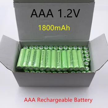 100% Novi AAA 1800mAh Ni-MH 1,2 V Punjiva Baterija AAA Battery 3A baterija baterija baterija baterija Baterija Ni-MH Baterija za Kamere Igračke