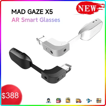 1080P MAD Pogleda X5 AR Pametne naočale HD 3D naočale za proširenu stvarnost Android 6.0 Navigacija, prijenos videa uživo
