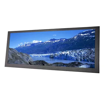 12,3-inčni metalno kućište bar monitor 1280*480 panel zaslon podržava igraću konzolu/Malina PI/PC sub screen display advertising
