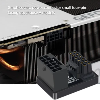 12 + 4-Od 16 do P 16 P Naknada za Adapter za Napajanje 600 W Priključak za Spajanje kabela za Napajanje Od aluminijske legure CNC stroj za grafičke kartice PCIe5.0