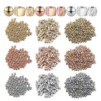 1500-Faceted kubičnih lopte Rondelle, okruglih 900 ball kuglica, 600 četvornih perle za nakit DIY