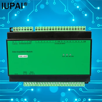 16AI-4AO 16AI Analogni dobivanje 4AO Analogni izlaz Ethernet, RS485 232 RTU Modul input-output Modbus TCP industrijski kontroler