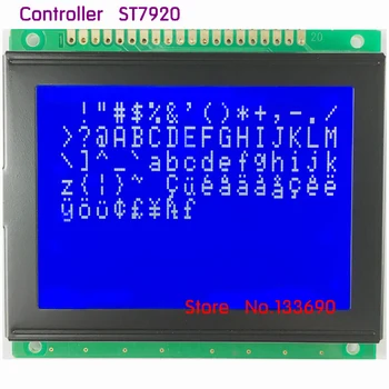 1pc 128X64 12864 128*64 TOČAKA LCD modul 5 U Plavi Ekran Sa Kontrolerom ST7920 SPI Serijski Ili paralelni port Na 12864