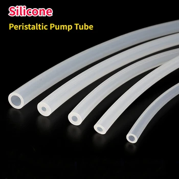 1pc Dužina 1 metar Cijev peristaltic pumpe Unutarnji promjer 0,8-25,4 mm Silikonska cijev Prozirno Crijevo Vanjski promjer cijevi 3-35 mm