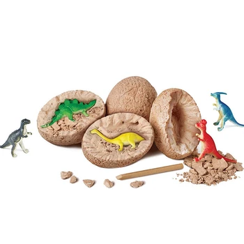 1pc Igračke s jajima dinosaura, model тираннозавра, Igračke za rudarstva, Arheologija, Kopanje, Edukativne Igračke za bebe, poklon za bebu