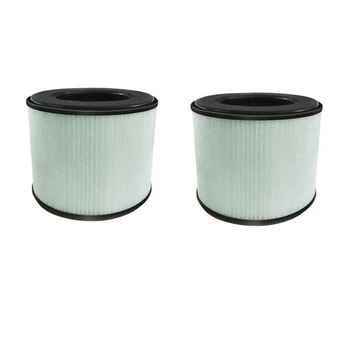 2 pakiranja zamjenjive HEPA filter, kompatibilnih s PARTU BS-08, filtriranje 3 u 1, visoko učinkovit HEPA-filter s aktivnim ugljenom
