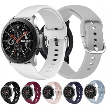 20 mm 22 mm Silikon Remen Za Samsung Galaxy Watch 4 5 44 mm 40 mm/Classic/Gear S3/Aktivni 2 Narukvica Huawei Watch 3/GT 2 46 mm Remen