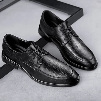 2023 Muška službena obuća business casual cipele i visoke kvalitete Muška модельная ured za luksuzne cipele muške prozračna oxfords