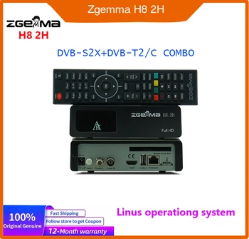 2023 Najnoviji satelitski prijemnik Zgemma H8.2H Linux Enigma2 DVB-S2X + DVB-T2/C H2.65 1080P HD Smart Digital Dekoder TV
