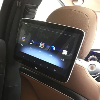 2023 Najnoviji sustav Android 12,0 4G Mreža 5G 8 Jezgri Fiksni Nosač Prikaz Stražnjeg Sjedala Monitor naslona za glavu Za Sva Vozila Mercedes-benz