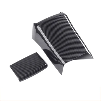 2X Kutija za stražnji naslon za ruku od karbonskih vlakana, противоударная ploča, ploča na poklopac naslona za ruke za Honda Civic 10Th 2016-2019