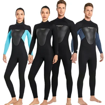 3 mm neoprenska mokra odijela za ronjenje s punim tijelom, ženska odijela za ronjenje, surfanje, jedrenje, dugi rukav, pohranjuju toplinu za vodene sportove