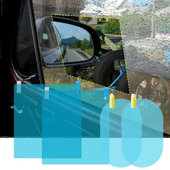 4 kom., vodootporne folije za bočne retrovizore automobila, transparentan, vrhunske kvalitete, vodootporne, višenamjenski, vode, svjetla za naljepnice