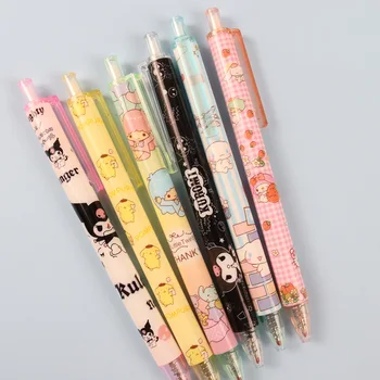 6 kom. kemijske olovke, Sanrio, pribora za studente Kawaii, anime 