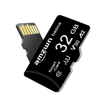amzwn SD Micro TF Card 128 GB Flash kartica klase 10 memorijska Kartica od 32 GB, 64 GB I 128 GB telefon mini SD kartica za backup podataka V30