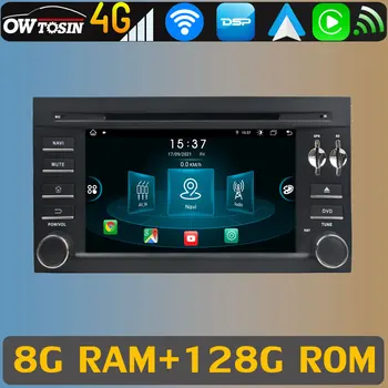 Android 11 8 Core cpu 8G + 128G Auto DVD GPS Navigacijski radio Za Porsche Cayenne 2003-2010 Parrot Bluetooth 5,0 Modem CarPlay