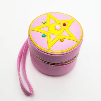 Anime Sailor Moon Kristalna Zvezda Kompaktna Kutija za Nakit, mini-Organizator, držač za Nakit, torbicu, Косметичка, ženski Poklon