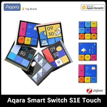 Aqara Smart Switch S1E osjetljiv na Dodir za upravljanje 4 