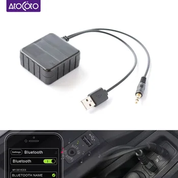 Auto bežični modul A2DP Bluetooth Prijemnik Kabelski adapter 3.5mm AUX USB Sučelje za audio priključak BMW Mini Cooper