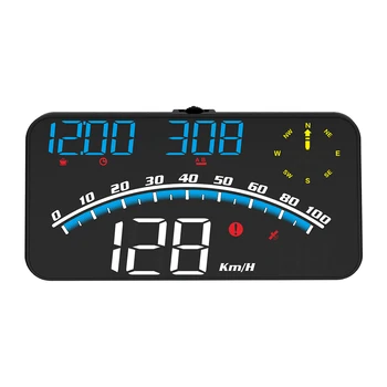 Auto-Digitalni Brzinomjer sa Sjedištem zaslonom HPD GPS-kilometar-sat S Alarmom Prekoračenje Brzine Univerzalni, HD zaslon sa Signalizacijom Prekoračenje brzine za sva vozila