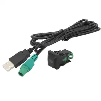 Auto Gumb za Prebacivanje USB High-performance USB Kabel-ac Ispravljač Izdržljivog Jednostavno Upravljanje za CD-player RCD510Plus RCD310Plus