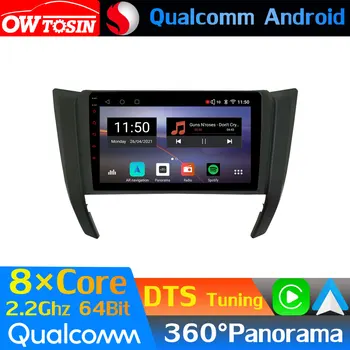 Auto Media procesor Qualcomm 8Core Android Za Nissan Navara 4 Frontier NP300 D23 2014-2021 360 Skladište Radio GPS CarPlay DTS HIFI DSP