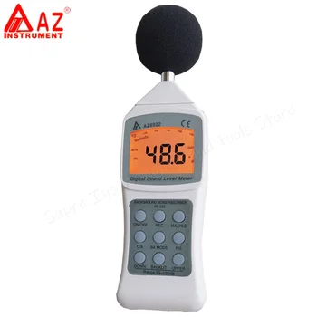 AZ8922 Digitalni mjerač razine zvuka mjerač prijenosni audio децибелометр tester buke