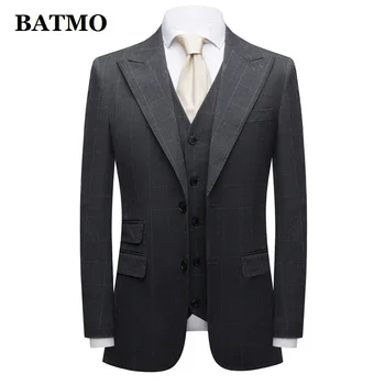 BATMO 2023, muška jesen vjenčanje college, komplet od tri predmeta, jakna, hlače, muška sportska jakna, kaput, Hlače, Prsluk, Moda