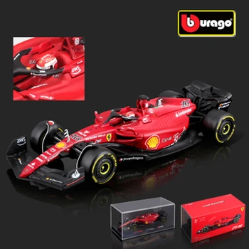 Bburago 1:43 2022 Ferrari F1-75 #16 # 55 Sainz Leclerc Formula One Rafting Суперспортивный Trkaći Automobil, Model Simulacije Dječje Igračke