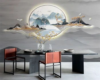 beibehang papel de parede, individualne novi kineski pozadina za dnevni boravak, kauč, spavaća soba, moderna vodootporne tapete od papier-mache