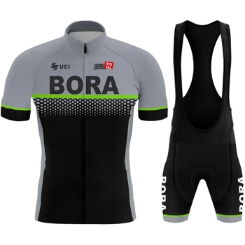 Biciklistička odjeća Dres Man Pro Team 2023 Kompletna odjeća UCI BORA Muška Mtb Gospodo setove Godina muški komplet odjeće Odijelo Hlače Sportske