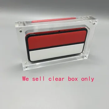 Bistra Magnetska akril kutija za pohranu NOVE igraće konzole 2DS LL, torbica, kutija, Postolje za zaslon, utor pribor