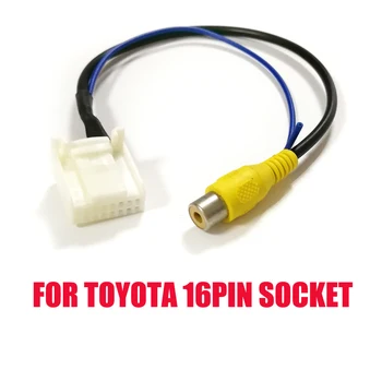 Biurlink za Toyota Camry 7th auto DVD/CD-player 16-pinski konektor za povratne ožičenje RCA kabela