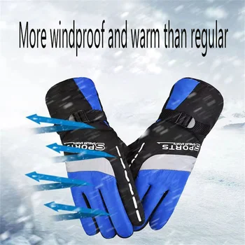 BN008 2023 Muške i ženske zimske rukavice za biciklizam, skijanje, neklizajući, ветрозащитные, vodootporne i tople rukavice