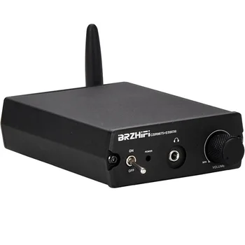BRZHIFI Stereo Audio ES9038 Dekodiranja Bez Gubitaka Bluetooth Аудиоприемник Аудиофильского klase Dekoder CSR8675 LDAC Crna/Srebrna