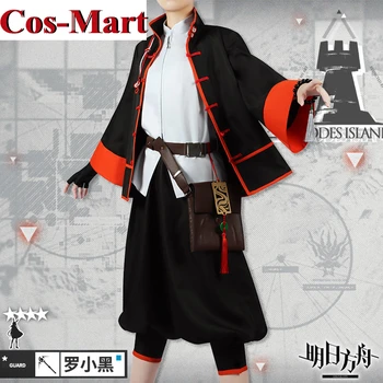Cos-Mart Game Arknight Lo Сяохэй, odijelo za косплея, lijepa borbeni oblik, Unisex odjeća za role-playing igara, izrađen po mjeri