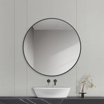 Crna Moderne slr naljepnica na zidu, Vješalica za šminku u kupaonici, Туалетное ogledalo, Tuš kada, Oprema za dom Miroire Coiffeuse