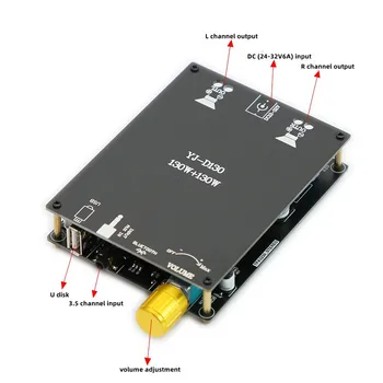 D130 TPA3250 Bluetooth U Disk Digitalni dvokanalni pojačalo snage klase D (130 W + 130 W)
