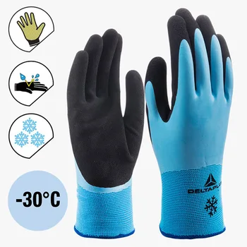 Deltaplus Toplo radne rukavice za zimu hladno otporne obložen rukavice za jahanje, kemijske obrade