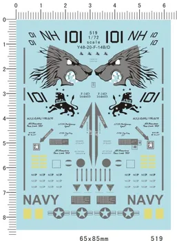 Detaljne informacije o modelu borac 1/72 ratnog ZRAKOPLOVSTVA SAD-VF-213 Black Lions F-14B F-14D Tomcat Fighter