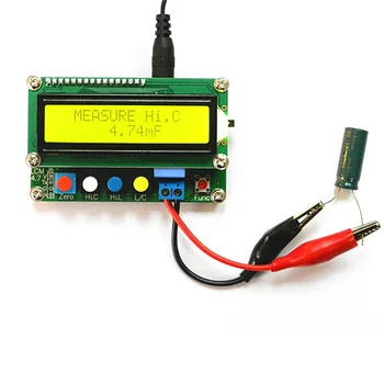 Digitalni mjerač kondenzatora Induktivitet Kapacitet L/C Mjerač LCD kapaciteta tester Mini USB Sučelje s USB kabelom