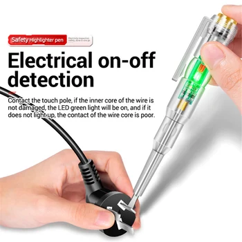 Digitalni tester indukcije 250, električna индукционная odvijač, olovke za provjeru napona senzora na svjetlosnu svjetiljka