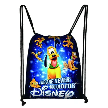 Disney Pluto, torba na uzice sa Mickey, torbe za pohranu za dječake i djevojčice, žene prijenosna torba za kupovinu, casual ruksak za mlade, putne torbe plaža