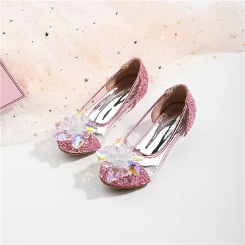 Dječje princeza Mary Janes, Ljeto 2023, Nova boja, sjajna kožne cipele za djevojčice, jednostavne svakodnevne dječje cipele na nisku petu cipele od umjetne kože